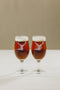 Bierglazen Edelhert - 2 stuks - Just Slate Company Scotland