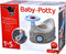 BIG baby potty - plaspot - met stuur - grijs