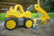 BIG Power Worker Graafmachine + Figuur - Zandbak - Speelgoedvoertuig