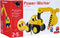 BIG Power Worker Graafmachine + Figuur - Zandbak - Speelgoedvoertuig