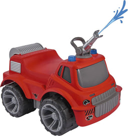 BIG - Power-Worker Maxi Brandweer - Loopauto - Rood