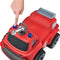 BIG - Power-Worker Maxi Brandweer - Loopauto - Rood