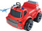 BIG - Power-Worker Maxi Brandweer - Loopauto - Rood