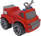 BIG - Power-Worker Maxi Brandweer - Loopauto - Rood