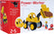 BIG Power Worker Wiellader + Figuur - Zandbak - Speelgoedvoertuig