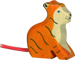 Holztiger Tijger Welp - Zittend