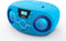 Bigben CD61 - Radio CD speler voor kinderen - USB - Blauw