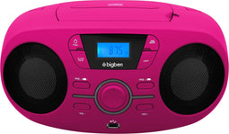 Bigben CD61 - Radio CD speler voor kinderen - USB – Roze