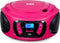Bigben CD62 - Radio CD speler voor kinderen - Bluetooth/USB - Roze