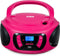 Bigben CD62 - Radio CD speler voor kinderen - Bluetooth/USB - Roze