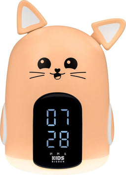 Bigben Kids - Kinderwekker & Nachtlamp - Geluidseffecten - Mia de Kat