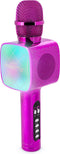 Bigben Party Karaokemicrofoon voor kinderen - Met LED + Bluetooth - Roze