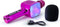 Bigben Party Karaokemicrofoon voor kinderen - Met LED + Bluetooth - Roze