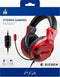 Bigben Stereo Gaming Headset V3 - PS5 & PS4 - Rood
