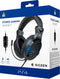 Bigben Stereo Gaming Headset V3 - PS5 & PS4 - Zwart/Blauw