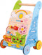 Bigjigs Baby - Activiteiten Loopwagen 'Bloemen'