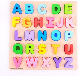 Bigjigs Baby - Houten ABC Puzzel 'Hoofdletters'
