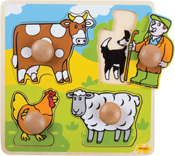 Bigjigs Baby - Mijn eerste Legpuzzel 'Boerderij'