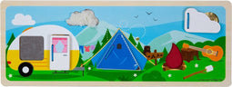 Bigjigs Camping in het Wild Sensory Board