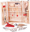 BigJigs Gereedschapskist - Speelgoed gereedschap - Hout - 28-delig