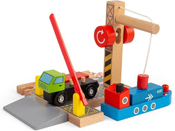 Bigjigs Houten Container Scheepswerf