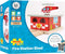 Bigjigs Houten Treinrails - Brandweerkazerne met Helipad