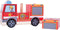 Bigjigs Stapel Brandweerwagen