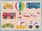 Bigjigs Toys - Houten Legpuzzel 'Transport'