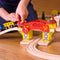 BIGJIGS Treinset Treinbaan Hefbrug met rails - Hout
