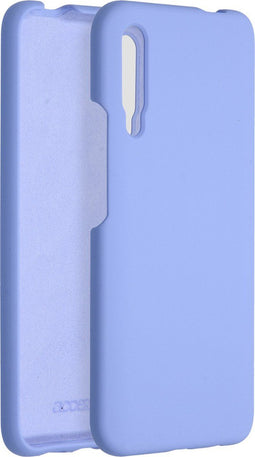 Accezz Huawei Y9s / P Smart Pro - Liquid Silicone Backcover - Schokabsorberend - Lila