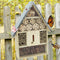 Bijenhotel - Insectenhotel 28 X 8,5 X 39,5 Cm Hout/staal Naturel