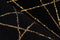 Bijou 125 Black / Gold 80× 150cm - Stylish Home Decor Rug