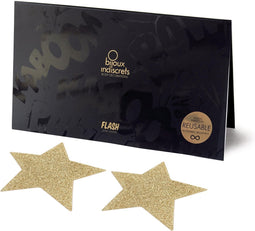 Bijoux Indiscrets Flash Ster Tepelversiering - Goud