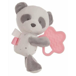 Bijtring voor baby's Pandabeer Roze 20 cm