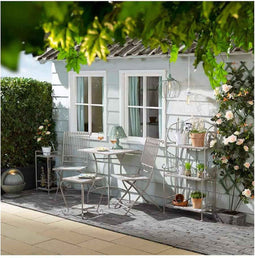 Bijzettafel Bistro Bruin (58 x 58 x 72 cm)