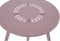 Bijzettafel Dali Roze 50 cm