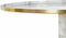 Bijzettafel DKD Home Decor Gouden Aluminium Wit Marmer (51 x 51 x 51 cm)
