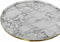 Bijzettafel DKD Home Decor Gouden Aluminium Wit Marmer (51 x 51 x 51 cm)