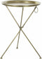 Bijzettafel DKD Home Decor Gouden Blik (47,5 x 47,5 x 64,5 cm)