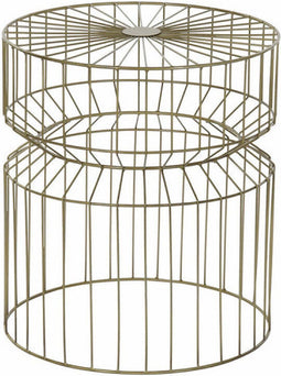 Bijzettafel DKD Home Decor Gouden Metaal (40,5 x 40,5 x 46 cm)