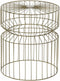 Bijzettafel DKD Home Decor Gouden Metaal (40,5 x 40,5 x 46 cm)