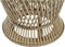 Bijzettafel DKD Home Decor Lichtbruin Bamboe (60 x 60 x 52 cm)