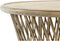 Bijzettafel DKD Home Decor Lichtbruin Bamboe (60 x 60 x 52 cm)