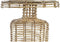 Bijzettafel DKD Home Decor Natuurlijk 48 x 48 x 45 cm
