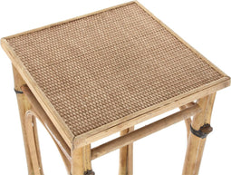 Bijzettafel DKD Home Decor Rotan (36 x 36 x 85 cm)