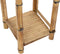 Bijzettafel DKD Home Decor Rotan (36 x 36 x 85 cm)