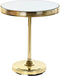 Bijzettafel DKD Home Decor Spiegel Gouden Blik (42,5 x 42,5 x 49 cm)