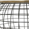 Bijzettafel DKD Home Decor Zwart Gouden Aluminium (80 x 80 x 44 cm)