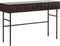 Bijzettafel Donkerbruin - Eikenhout & Metaal - 39x117x75cm - Bijzettafel Latina Espresso - Giga Living