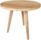 Bijzettafel Eiken rond 50cm